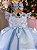 Vestido Marie Azul Bebe Jardim Encantado Laço - Imagem 2