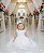 Vestido Marie Jardim das Borboletas Branco Viviane - Imagem 3