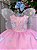 Vestido Marie Jardim das Borboletas Rosa Bebe Viviane - Imagem 5