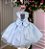 Vestido Marie Jardim das Borboletas Azul Bebe Viviane - Imagem 3