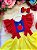 Romper/Vestido Princesa Belli Branca de Neve - Imagem 3