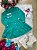Vestido Inverno Blogueirinha Carla Verde Tiffany - Imagem 1
