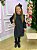 Vestido Ysa Kids Infanto/Juvenil Modinha Catarina Preto - Imagem 1