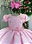Vestido Giovanella/Giovanela Jardim das Borboletas Rosa Carla - Imagem 2