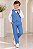 Conjunto Miss Cherry Social Leonardo Colete Azul Serenity - Imagem 1