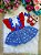 Romper/Vestido Princesa Belli Galinha Pintadinha Azul e Vermelho - Imagem 1