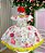 Vestido Menina Bonita Jardim Encantado Loise Off - Imagem 1
