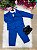 Conjunto Social Miss Cherry Jorge Terno Azul Royal - Imagem 4