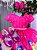 Vestido Tematicos Ysa Kids Divertidamente Pink - Imagem 3