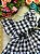 Vestido Banana Club Aline Xadrez Preto - Imagem 5