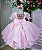 Vestido Bella Child Laize Rosa Bebe - Imagem 8