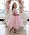 Vestido Bella Child Laize Rosa Bebe - Imagem 3