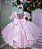 Vestido Bella Child Laize Rosa Bebe - Imagem 4