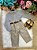 Conjunto Masculino Miss Cherry Social Listrado Com Calça Bege Caio - Imagem 1