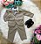 Conjunto Miss Cherry Social Gabriel Terno - Blaizer Bege - Imagem 1