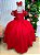 Vestido Giovanella/Giovanela Mariza Longo Vermelho - Imagem 1