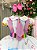Vestido Marie Lapis Aquarela ABC Branco - Imagem 5