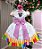 Vestido Marie Lapis Aquarela ABC Branco - Imagem 7