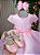 Vestido Belle Fille Jussara Rosa Bebe - Imagem 3