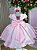 Vestido Belle Fille Jussara Rosa Bebe - Imagem 4
