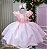 Vestido Belle Fille Deise Rosa Bebe - Imagem 1