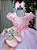 Vestido Belle Fille Deise Rosa Bebe - Imagem 3