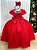 Vestido Giovanella/Giovanela Sonia Longo Vermelho - Imagem 4