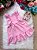 Vestido Ysa Kids Diana Rosa - Imagem 1