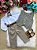 Conjunto Miss Cherry Luan Colete Xadrez Bege - Imagem 2