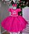 Vestido Tematico Mimadine Barbie Pink Glitter - Imagem 1