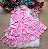 Vestido Banana Club Taina Modinha Rosa Bebe - Imagem 3