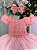 Vestido Juvenil Miss Cherry Paloma Pessego - Imagem 2