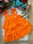 Vestido Banana Club Vitoria Laranja Neon - Imagem 1
