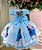 Vestido Tematico Mimadine Frozen - Imagem 6