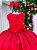 Vestido Juvenil Vila Lele Regata Flores Vermelho - Imagem 2
