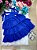 Vestido Banana Club Vitoria Azul Royal - Imagem 1