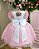 Vestido Marie Juvenil Nicole Rosa Bebe - Imagem 4