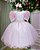 Vestido Marie Juvenil Nicole Rosa Bebe - Imagem 1