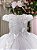 Vestido Juvenil - Midi Vila Lele Sabrina Branco - Imagem 2
