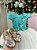 Vestido Juvenil - Midi Vila Lele Sabrina Verde Tiffany e Off - Imagem 6