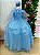 Fantasia Princesa Belli Elsa Frozen Longa - Imagem 9