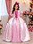 Fantasia Princesa Belli Longa Princesa Rosa - Modelo 2 - Imagem 1