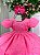 Vestido Miss Cherry Cristal Lese - Laise Rosa Chiclete - Imagem 2