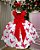 Vestido Miss Cherry Juvenil Dalila Vermelho - Imagem 4
