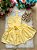 Vestido Blogueirinha Cecilia Amarelo - Imagem 1