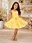Vestido Blogueirinha Cecilia Amarelo - Imagem 1