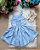 Vestido Blogueirinha Cecilia Azul Bebe - Imagem 4