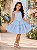 Vestido Blogueirinha Cecilia Azul Bebe - Imagem 1