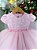 Vestido Menina Bonita Bebe Mili Florzinha Rosa Bebe - Imagem 2