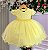 Vestido Menina Bonita Bebe Aline Amarelo - Imagem 1